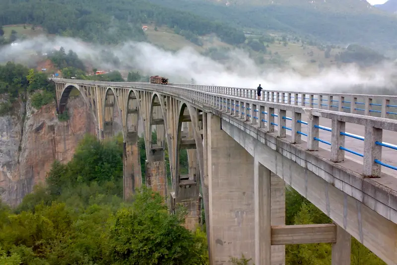 Đurđevića Tara Bridge in Montenegro
