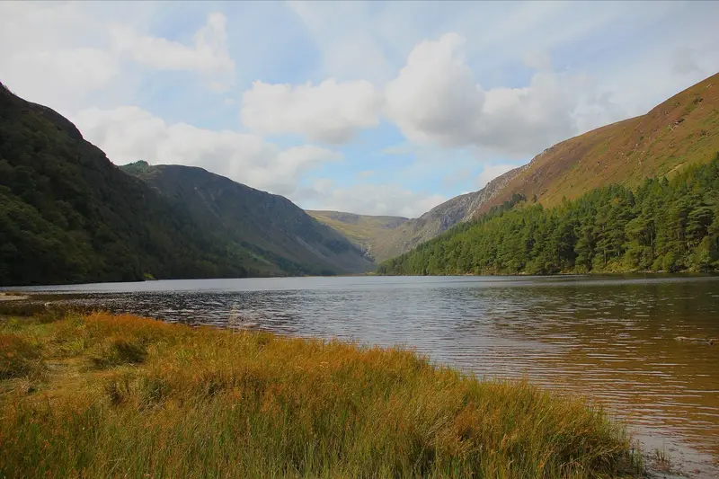 Autumn foliage at Glendalough