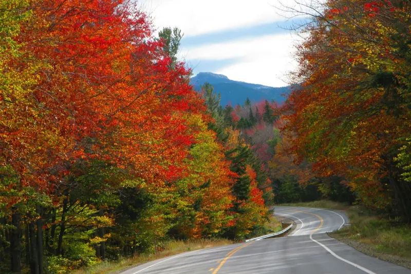 Autumn foliage at Kancamagus Highway