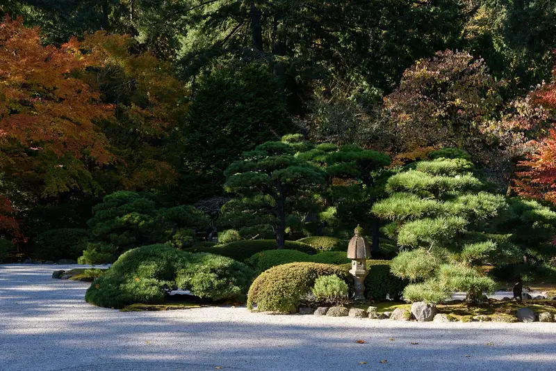 Autumn foliage at Portland Japanese Garden