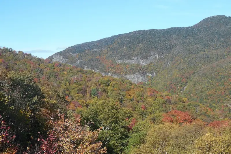 Autumn foliage at Smugglers' Notch (Vermont Route 108)