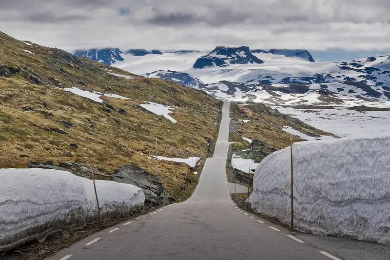 Sognefjellsvegen in Norway