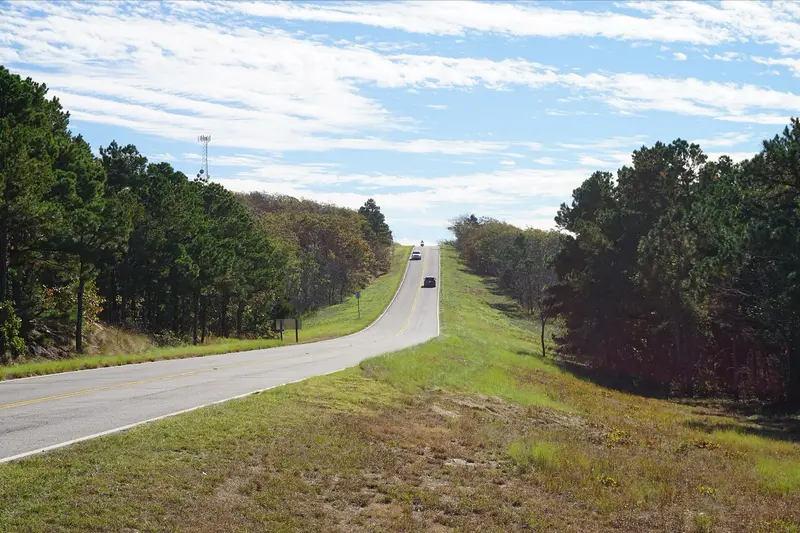 Autumn foliage at Talimena National Scenic Byway