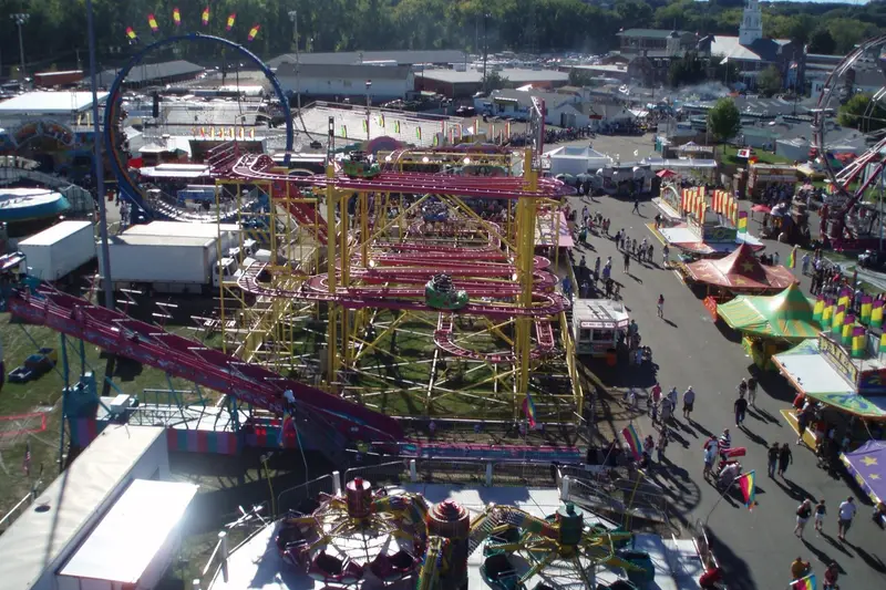 Autumn foliage at The Big E